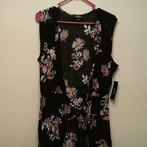 Floral print LULU wrap dress